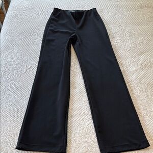 White House Black Market Black Wide-Leg Trouser